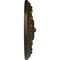 Ekena Millwork Flower Spiral Ceiling Medallion (Fits Canopies up to 2"), 12 1/4"OD x 2 1/4"P, Green Gold CM12FLGGS - alternate 4